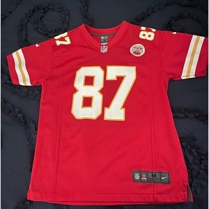 Youth Nike Travis Kelce Kansas City Chiefs Red Jersey